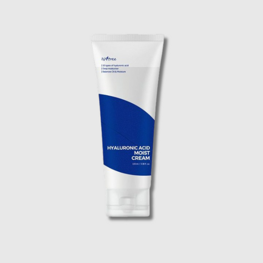 Crema hidratante con ácido hialurónico