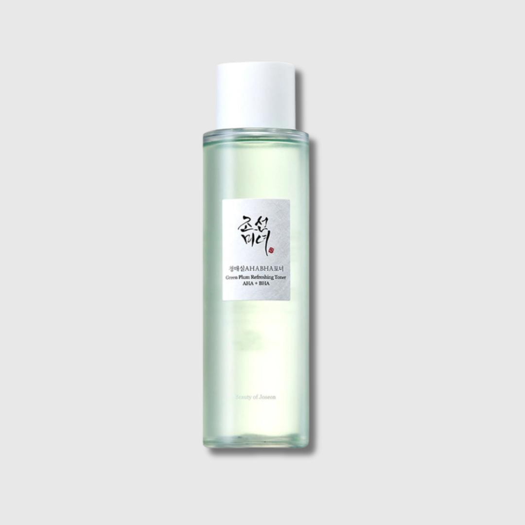 Tónico refrescante de ciruela verde: AHA + BHA