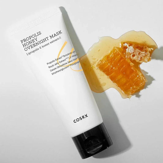 Mascarilla nocturna de miel y propóleo
