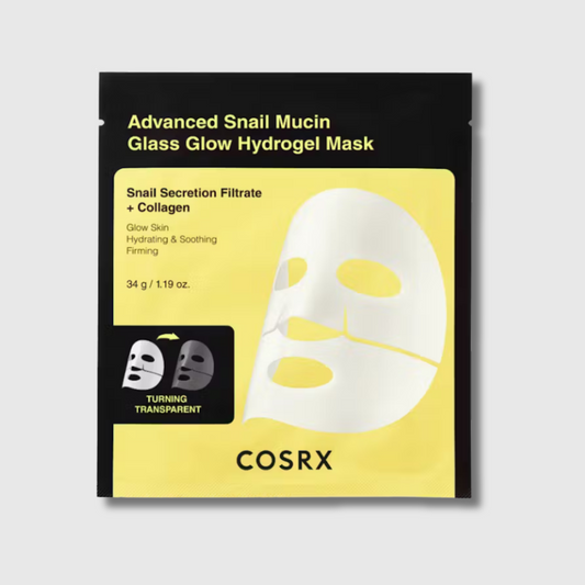 Advanced Snail Mucin Glass Glow Hydrogel Mask
