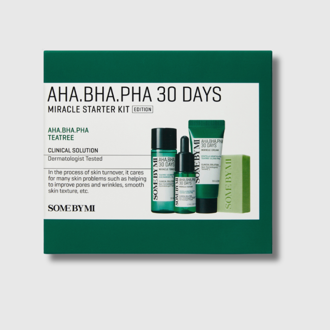 AHA BHA PHA 30 Days Miracle Starter Kit SOME BY MI