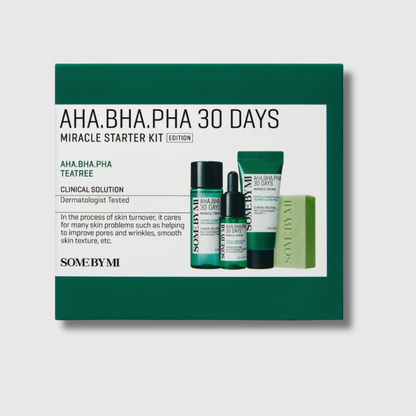 AHA BHA PHA 30 Days Miracle Starter Kit SOME BY MI