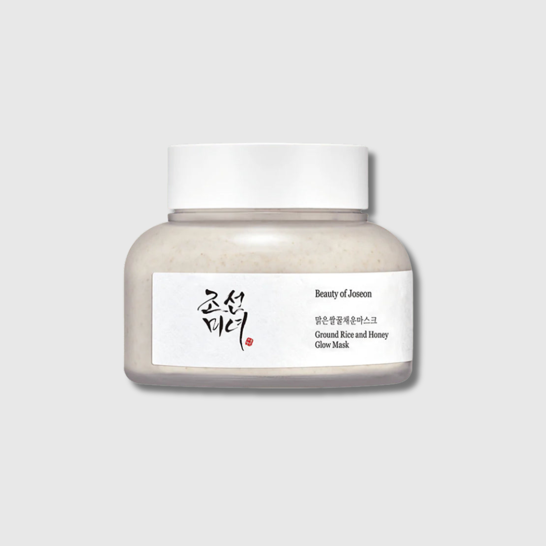 Mascarilla iluminadora de arroz molido y miel 