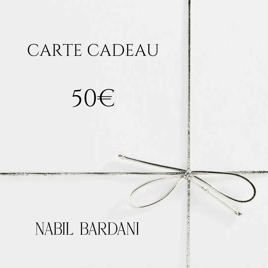 Carte-Cadeau NABIL BARDANI 