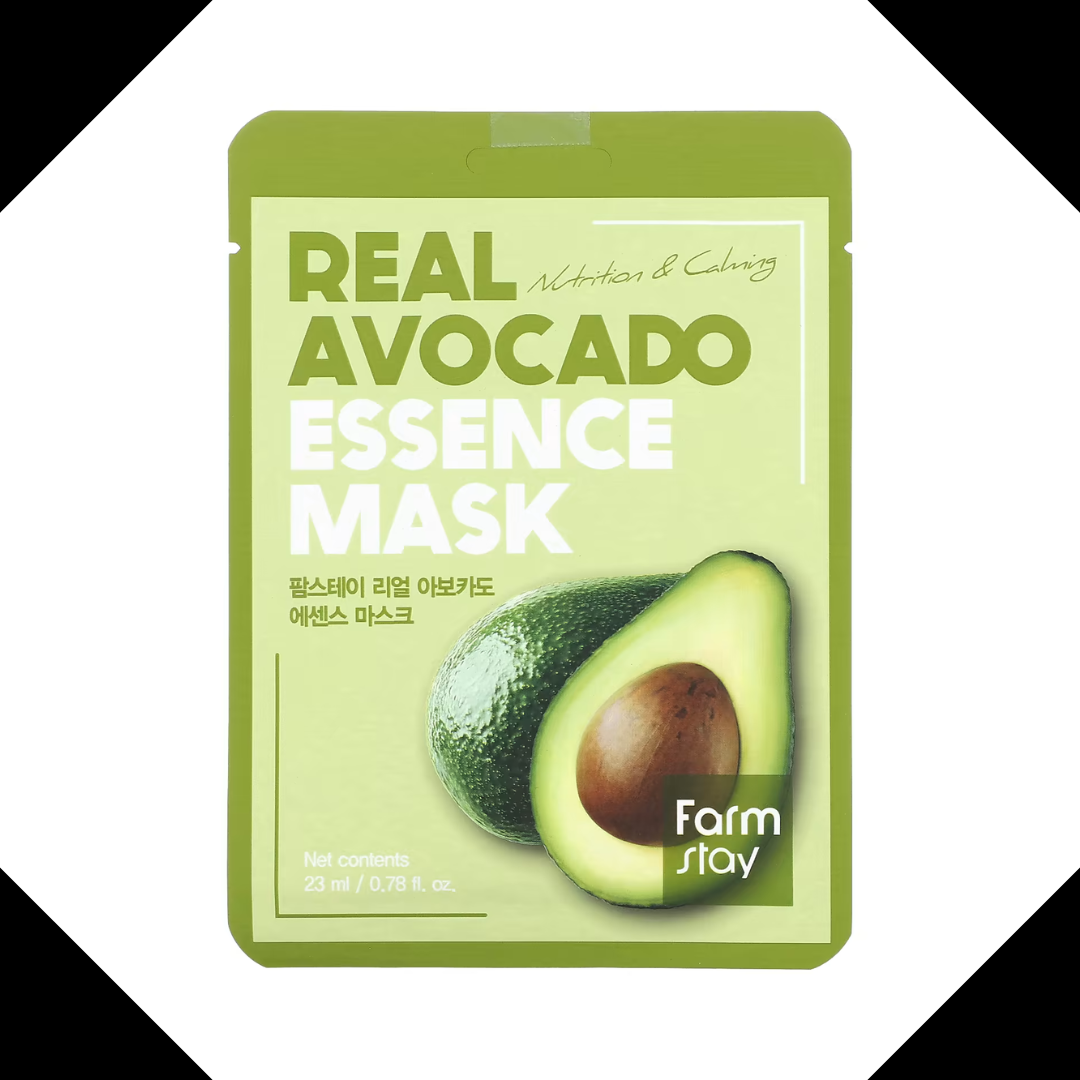 Real Avocado Essence Mask (1pc)