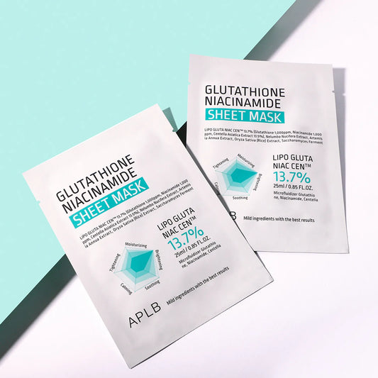 Glutathione Niacinamide Sheet Mask (1pc)