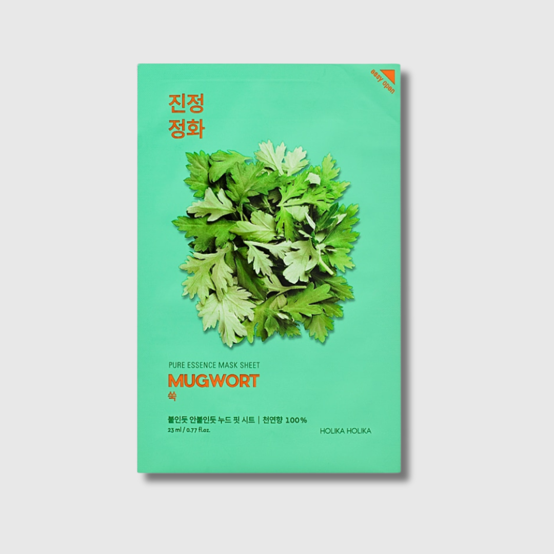 Pure Essence Mask Sheet - Mugwort (1pc) HOLIKA HOLIKA