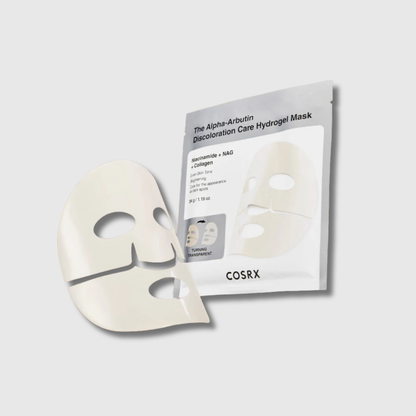 The Alpha-Arbutin Discoloration Care Hydrogen Mask COSRX