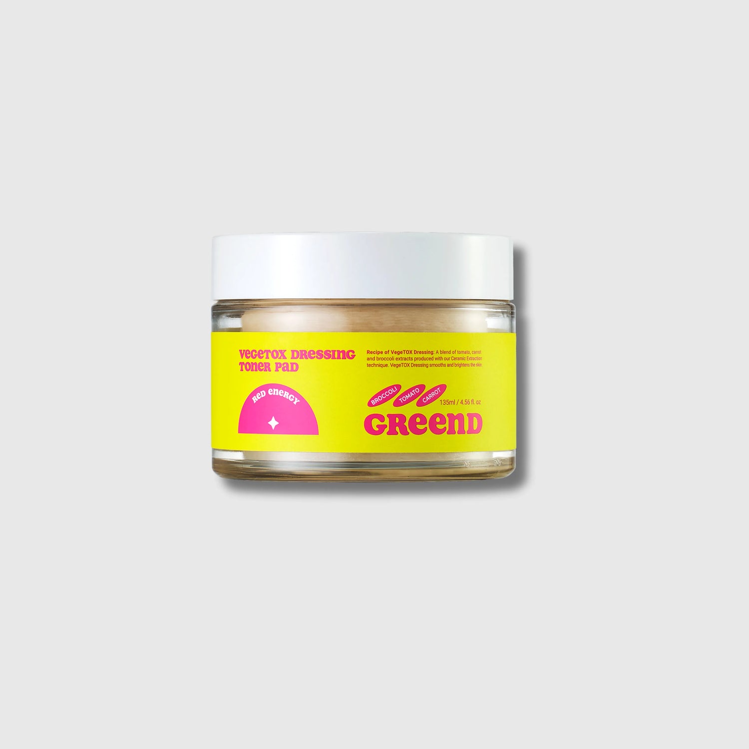 VegeTOX DRESSING TONER PAD GREEND 